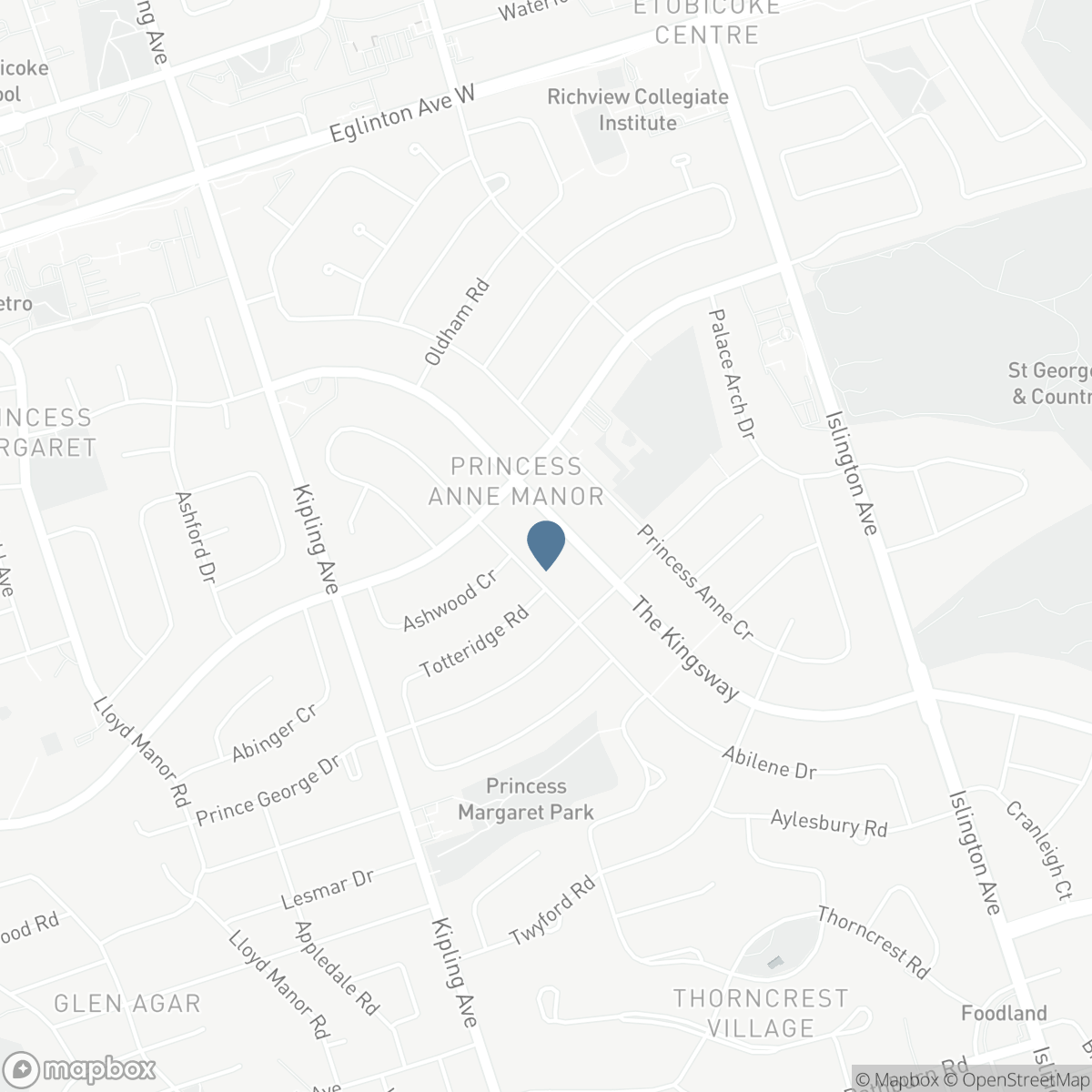 466 THE KINGSWAY, Toronto, Ontario M9A 3W4